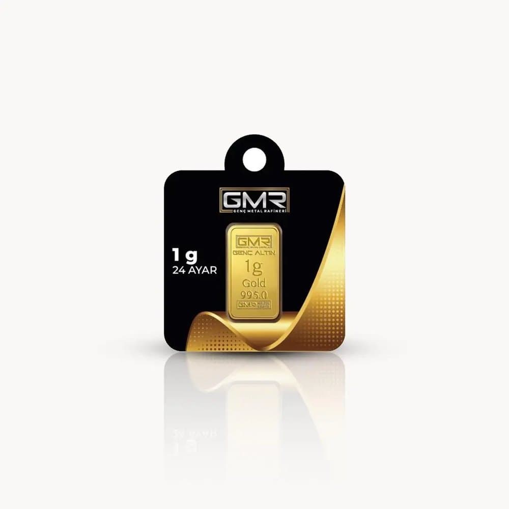 1 gram külçe altın