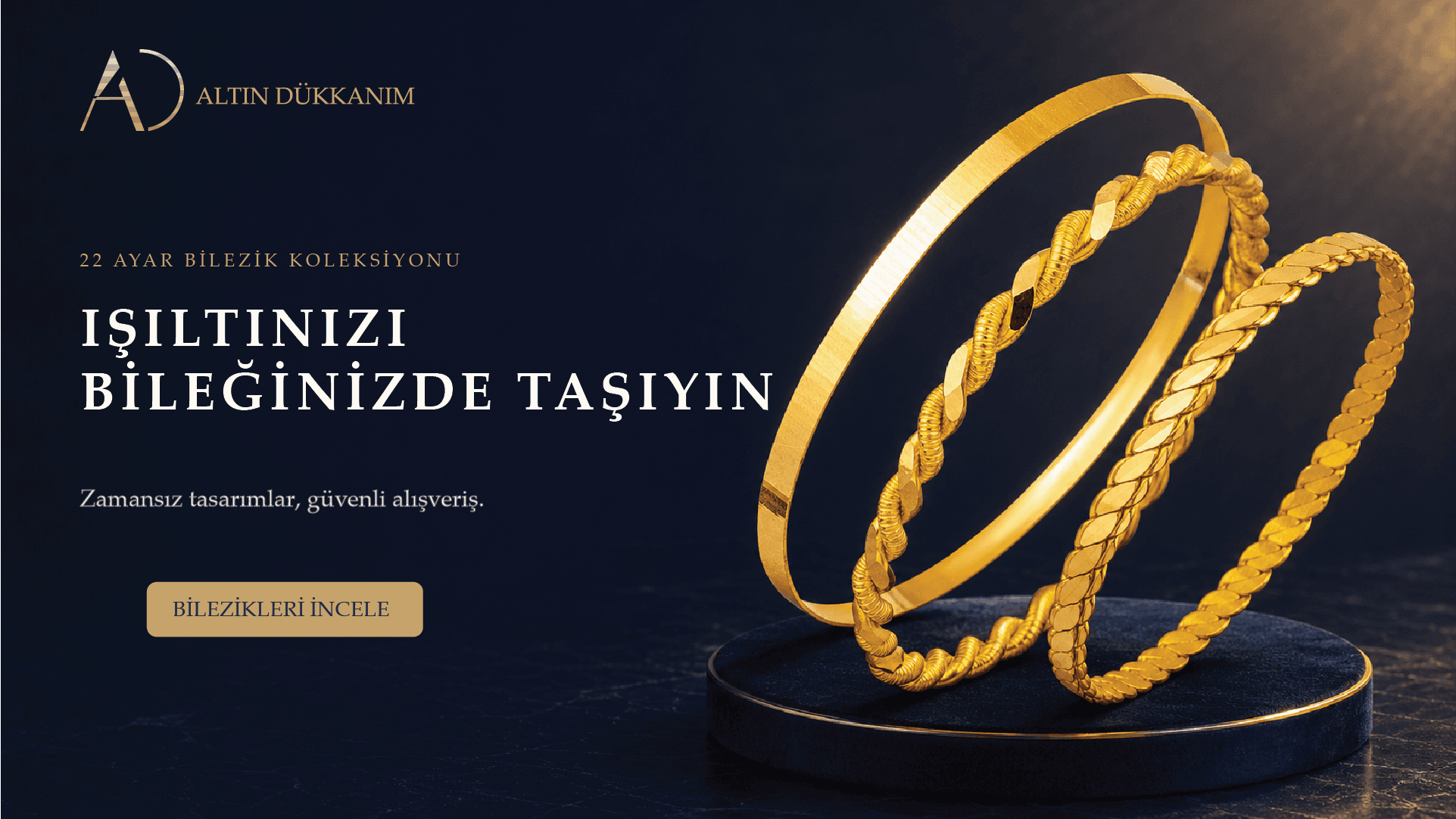 22 ayar bilezik koleksiyonu — Altın Dükkanım